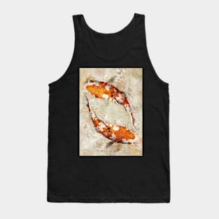 Koi Fishes Tank Top